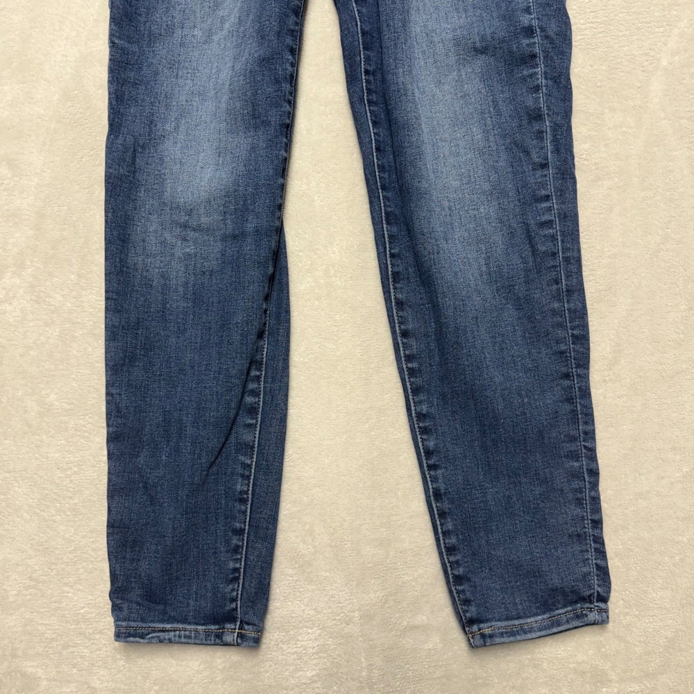 American Eagle Next Level Stretch Skinny Jeans Dark Wash Size 0 Regular Blue - Picture 8 of 13